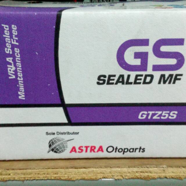 Aki Motor / Aki Yuasa Gtz5 / Aki Motor Murah