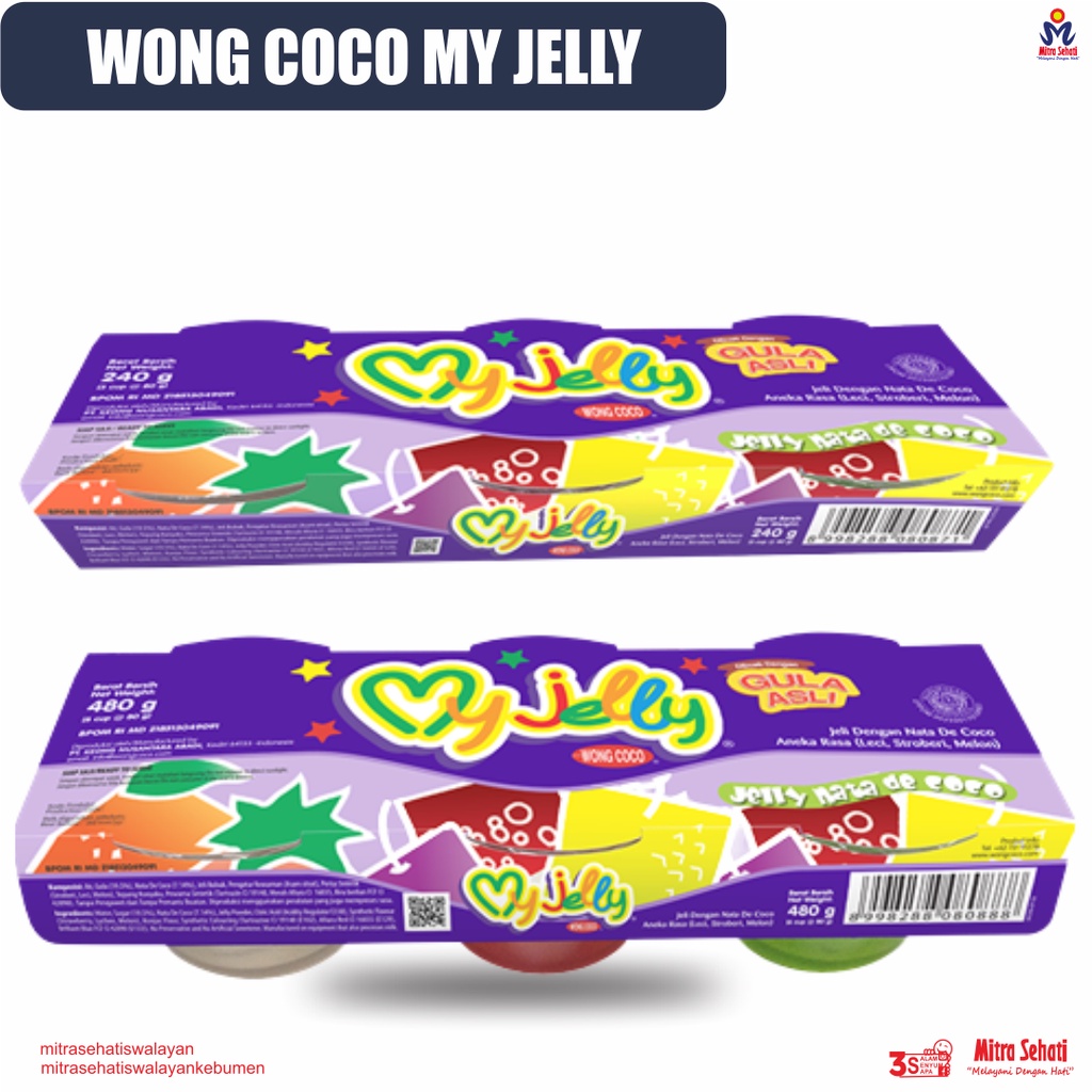 

WONG COCO MY JELLY BINTANG [ Mitra Sehati Swalayan ]