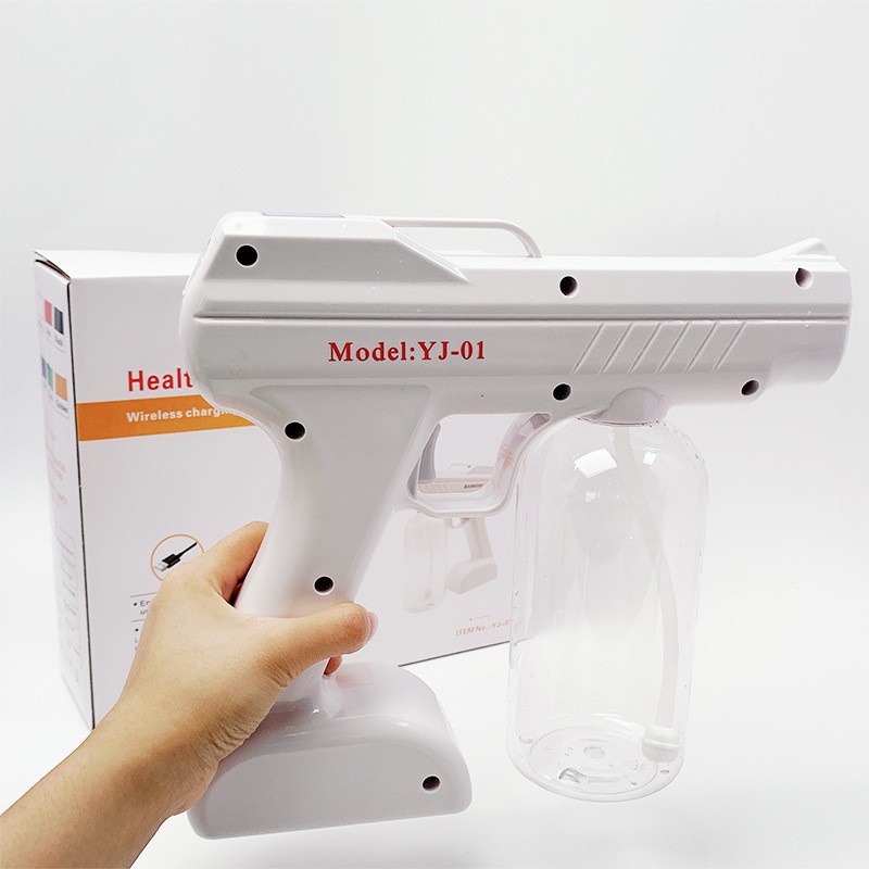 BS504 YJ-01 Nano Spray Gun Disinfectant Wireless 800 ml UV Sterilizer gun