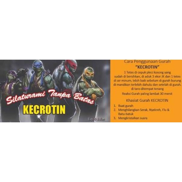Bagus Dipakai.. Kecrotin obat gurah burung