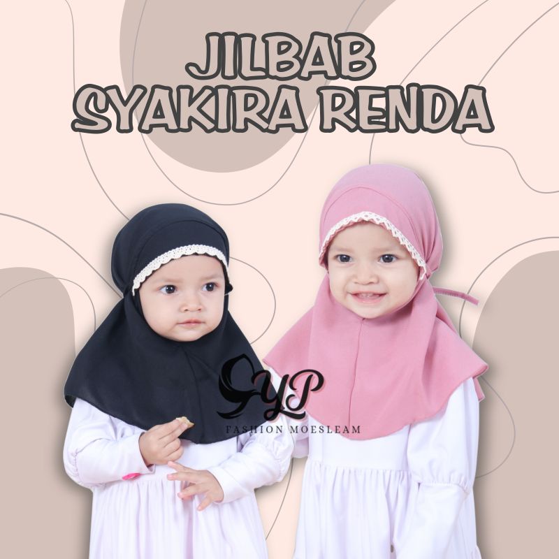 (SYAKIRA) BERGO RENDA ANAK BAYI USIA 0-1 th DIAMOND