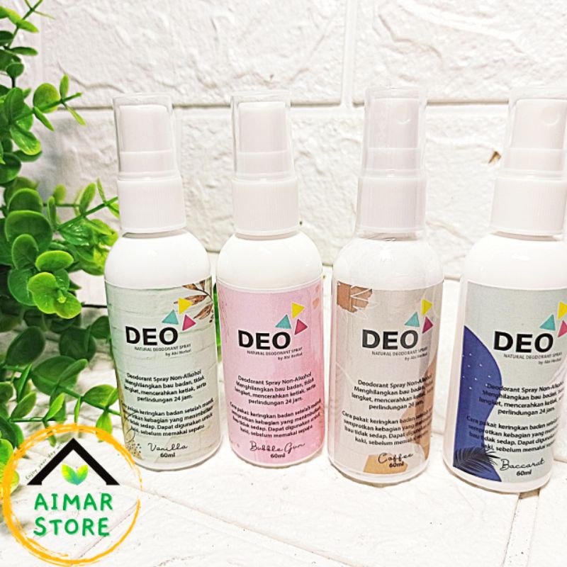 Deodoran Tawas Alami batu tawas kristal deodorant vili / ketiak kaki