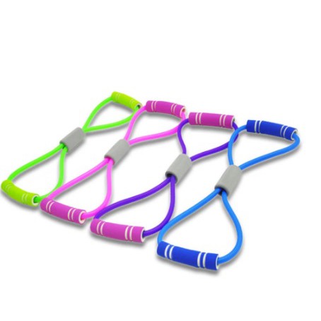 Resistance Band Rubber dengan busa foam Rope Yoga Exercising Fitness