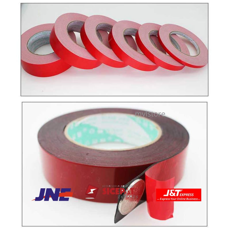 

MVL NIKTO Tape Lakban Double Tape 3M Foam Serba Guna Size 10m