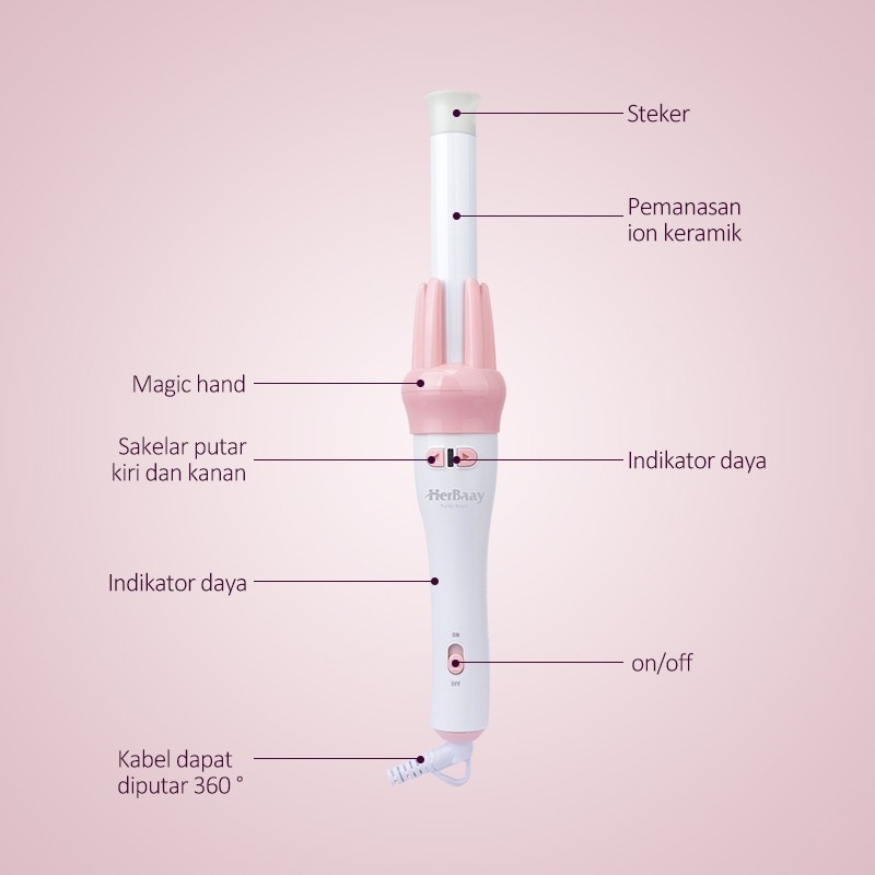 magic curler - VIVIDO &amp; VOGUA ORIGINAL - catokan curly