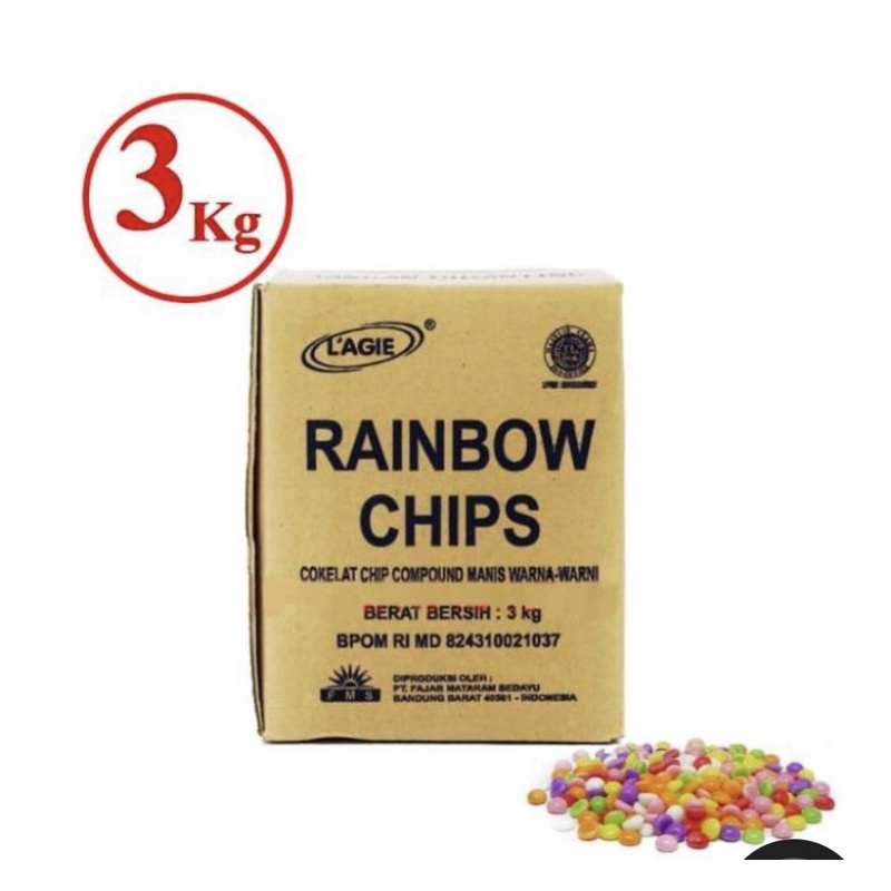 

RAINBOW CHIPS LEGIE 3KG