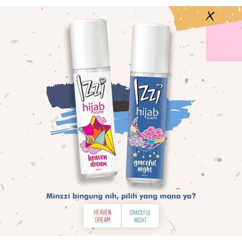 izzi hijab scent all variant 100ml