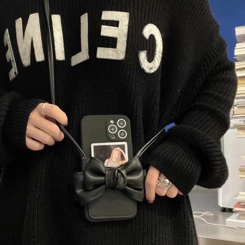 case iphone Lanyard Kulit iphone 13