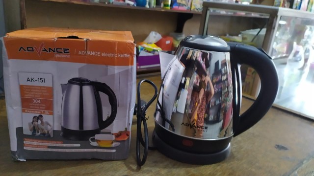 Teko Listrik Teko Elektrik Ak-151 Teko 1.5l Teko Hotel Pemanas Air Listrik Kettle Stainless