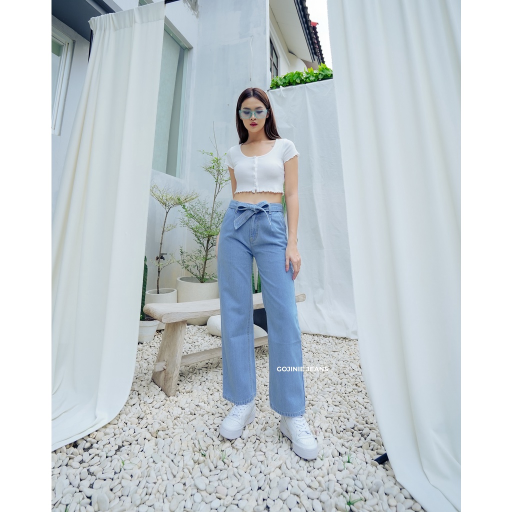 GOJINIEJEANS - Highwaist Comfort Cullotes Jeans - 4481 - COMFORT CULLOTES