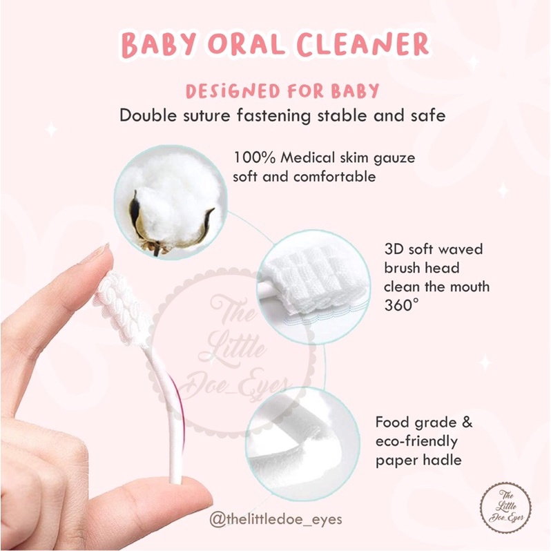 Oral Baby Cleaner Kasa Pembersih Mulut dan Lidah Bayi SATUAN