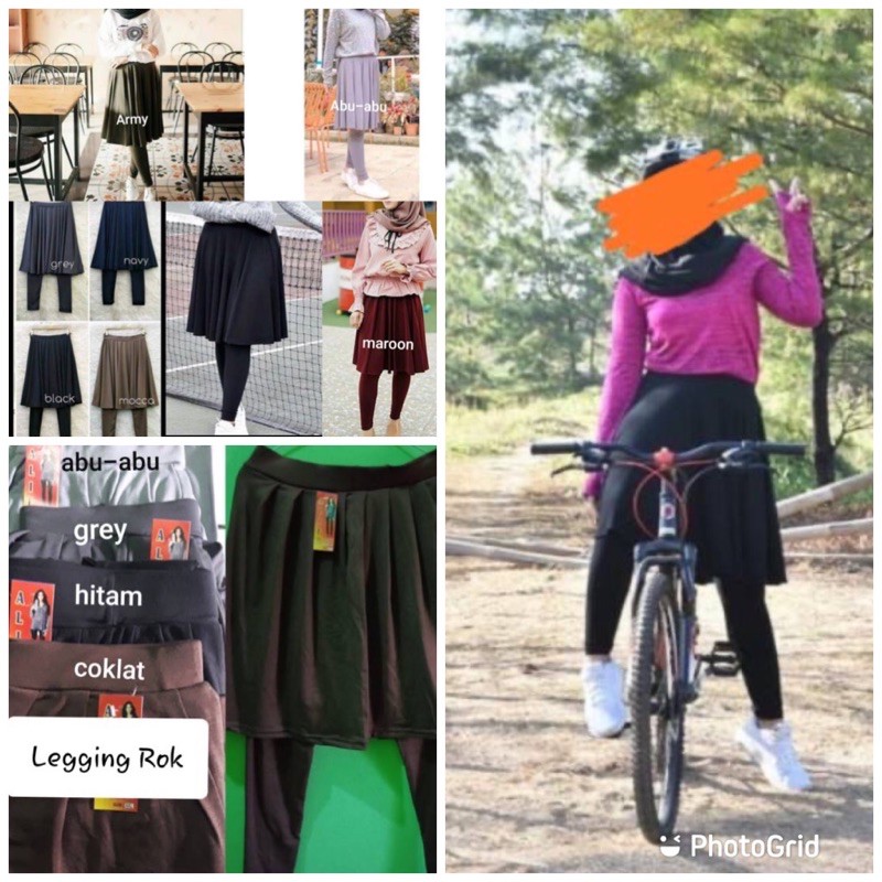 celana rok wanita legging murah|rok legging sport|legging olahraga|rok celana jumbo