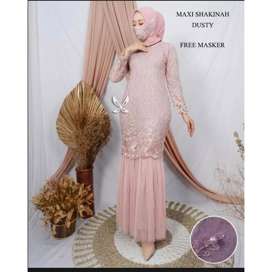 O2 fashion / Maxi Shakinah Duyung / bisa cod