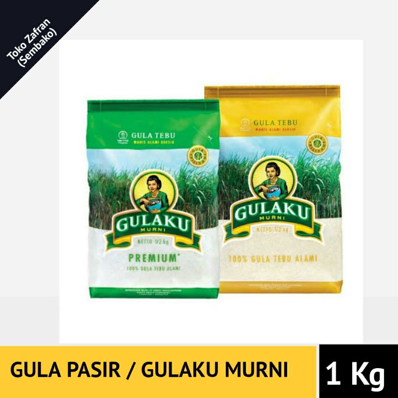 

GULA PASIR / GULAKU TEBU 100% ALAMI 1 KG