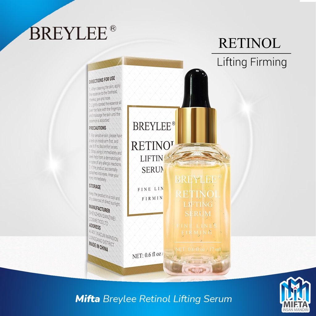 BREYLEE RETINOL LIFTING FIRMING SERUM ANTI AGING / SERUM ANTI PENUAAN