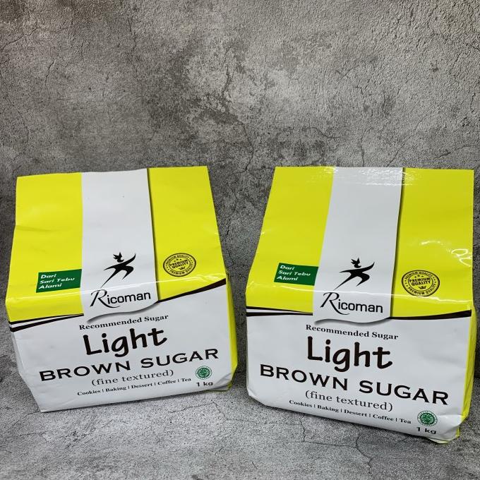 

Light Brown Sugar Ricoman 1 Kg Murah