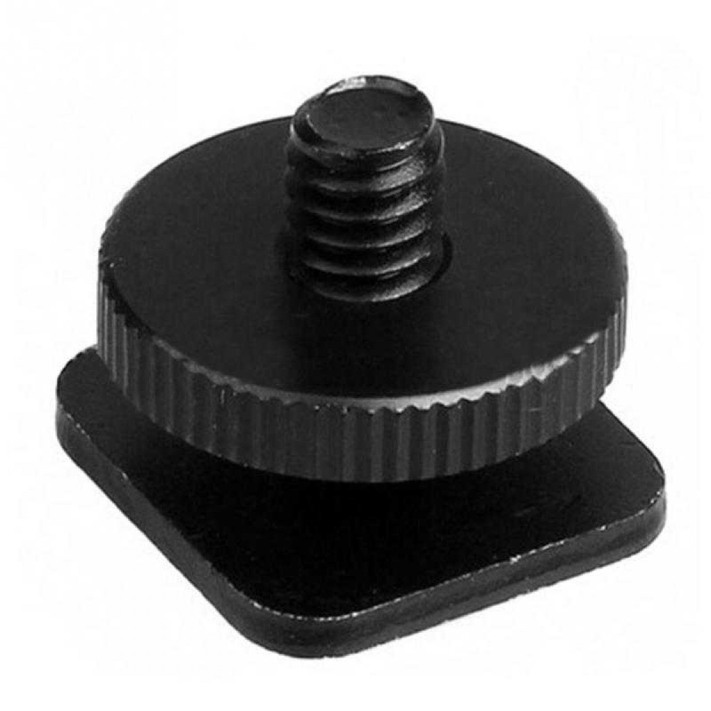 Tripod Screw Hot Shoe Slot Kamera DSLR Single Layer