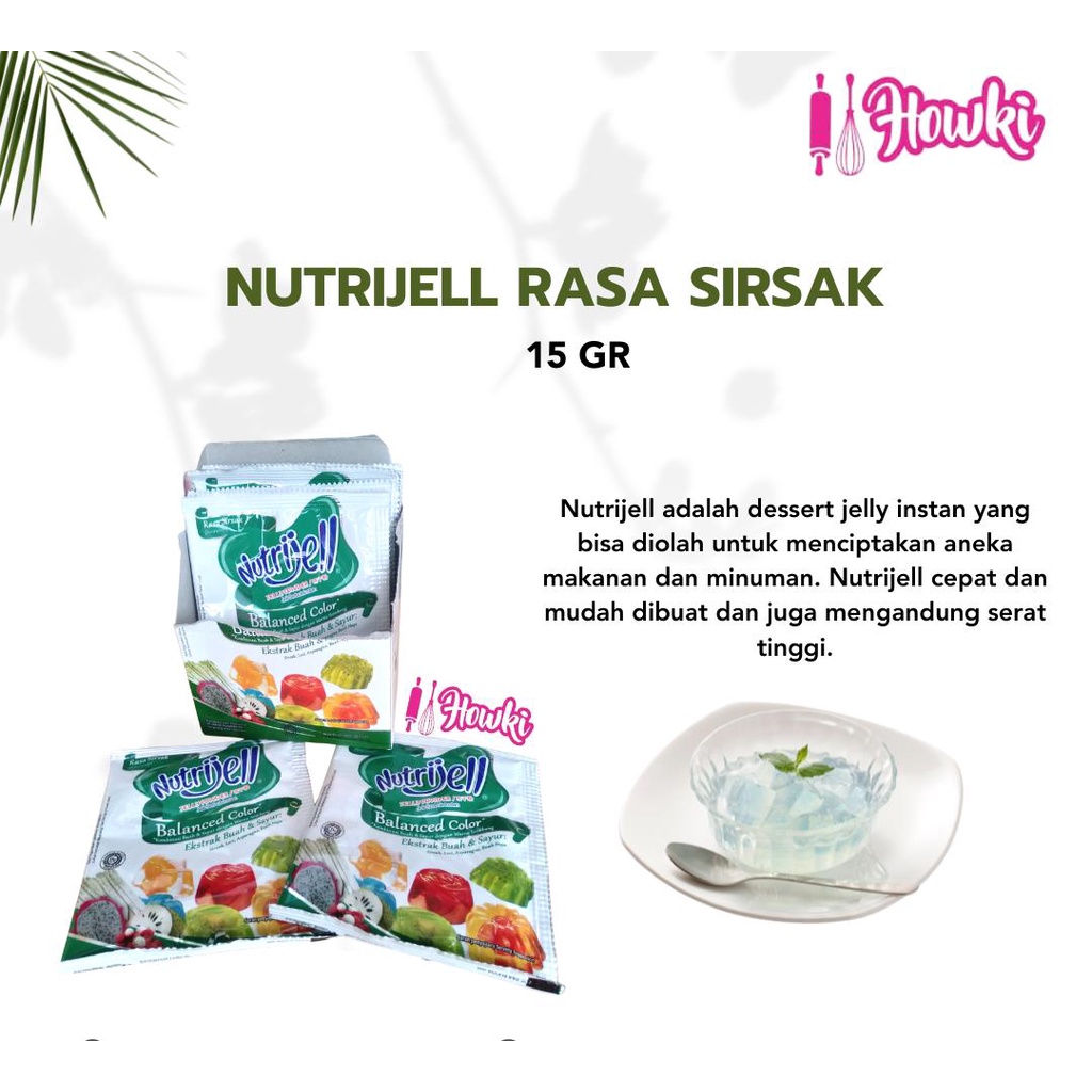 

Nutrijell Rara Sirsak 15GR