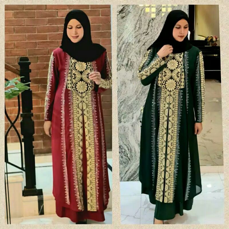 ( BEST SELLER ) GAMIS ABAYA TURKI  WARNA TERBARU