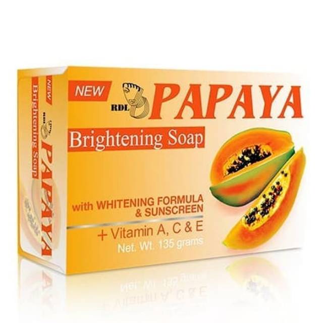 SABUN PAPAYA RDL ORIGINAL  PEPAYA RDL 135 gr