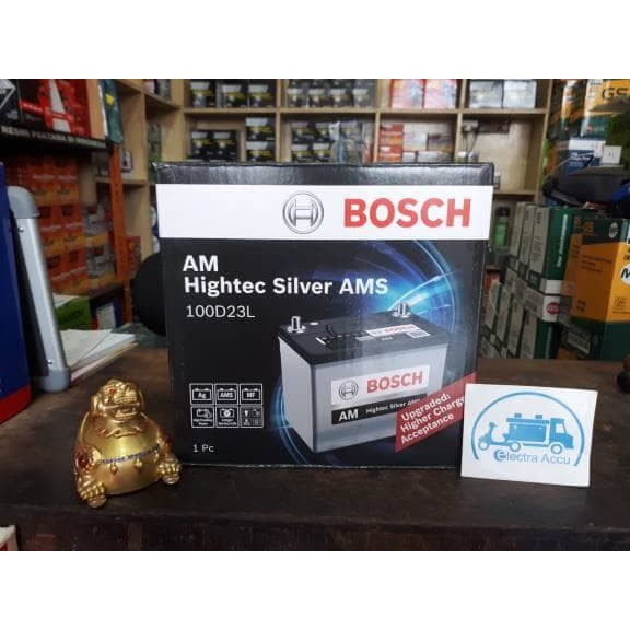 "GARANSI18BULAN Aki Mobil Suzuki Grand Vitara 100D23L Bosch Accu Kering"