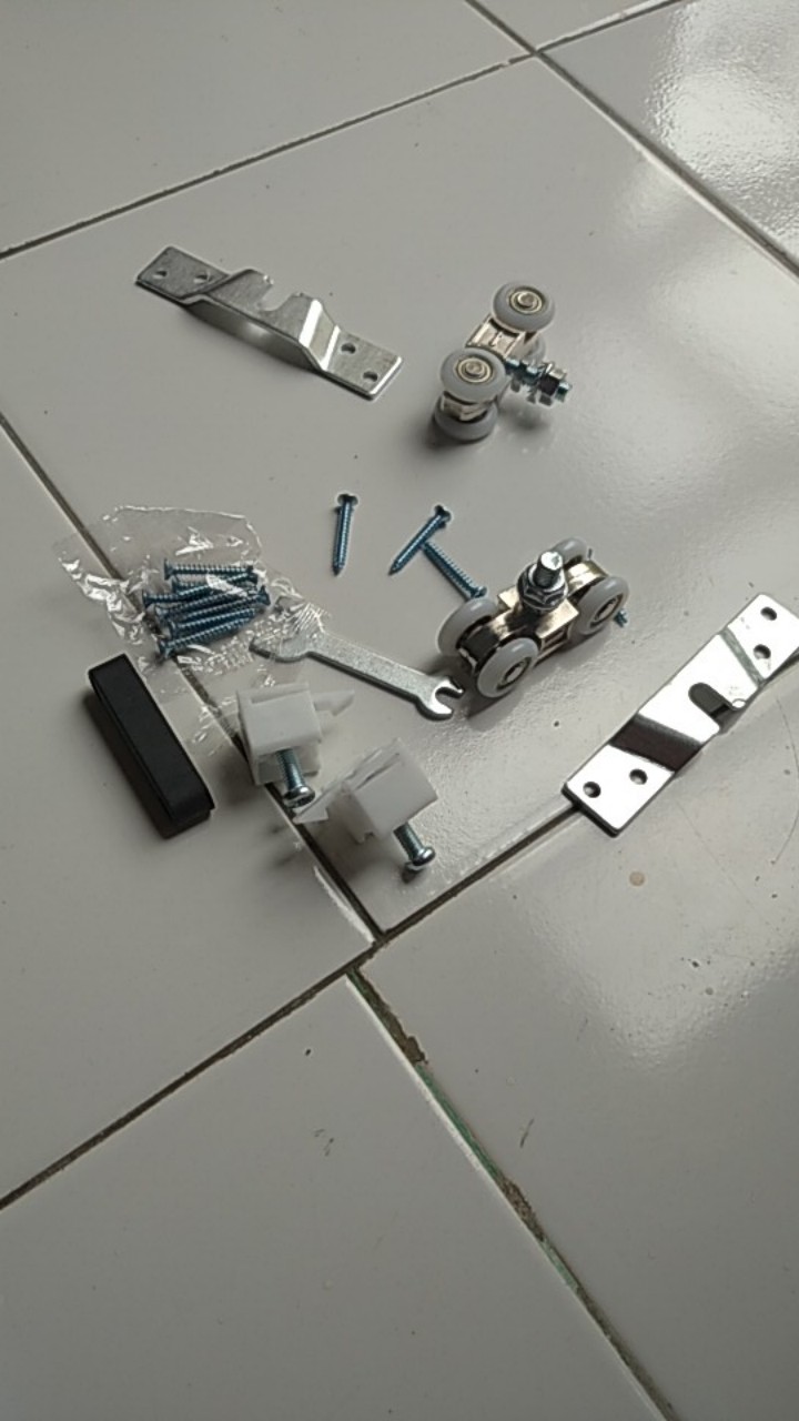 Roda Sliding Gantung Davinci Roda Rel Aluminium Pintu Geser