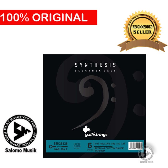 Senar Bass Elektrik Gallistring 6 String BSN28128