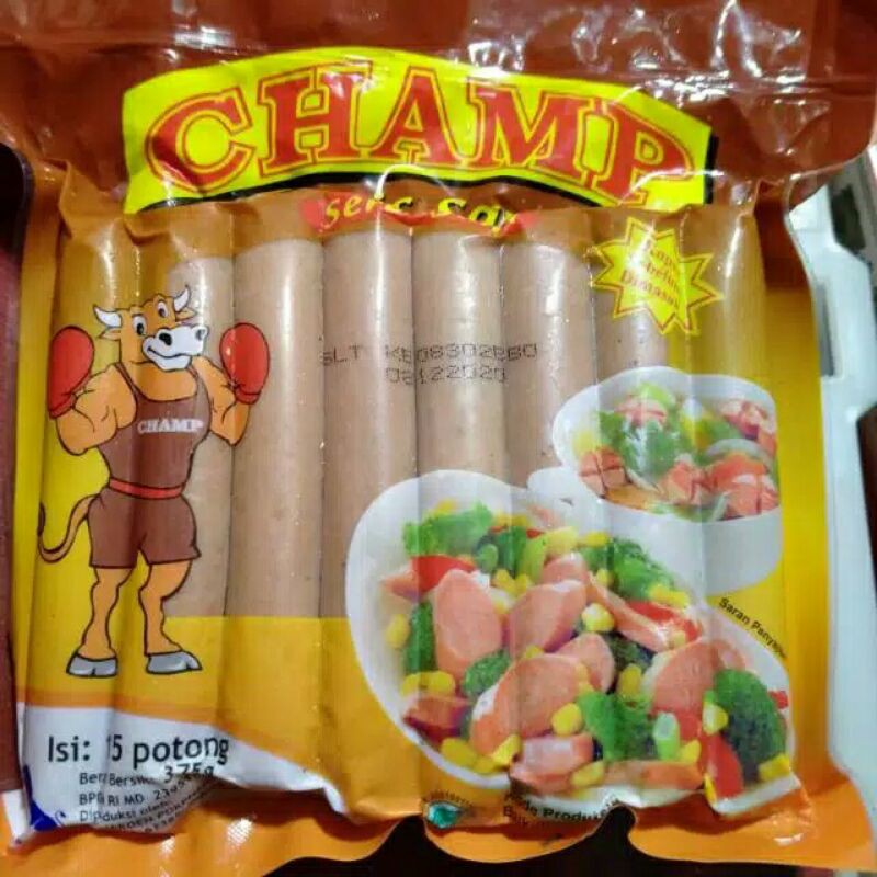 

SAYUR SEGAR SAYURAN FRESH PURWOKERTO SOSIS SAPI CHAM isi 15 375gr