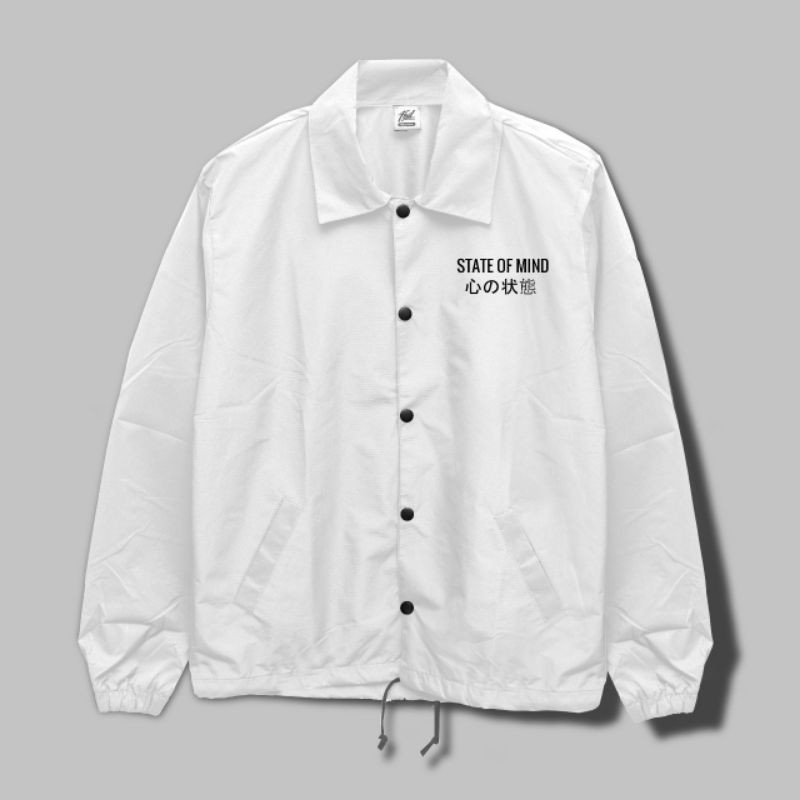 FAILOFFICIAL COACH JACKET -  STATE OF MIND PUTIH DIS