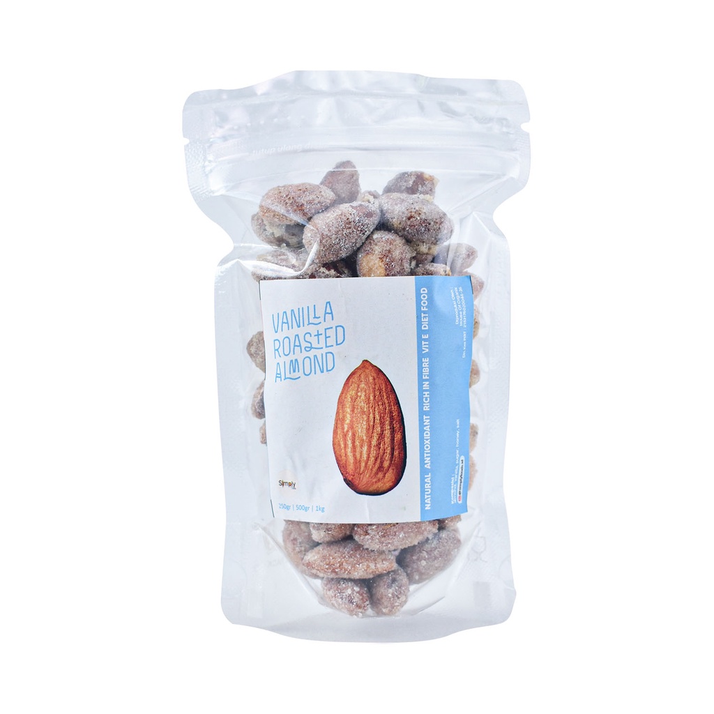 Simply Vanilla Roasted Almond 100 Gr