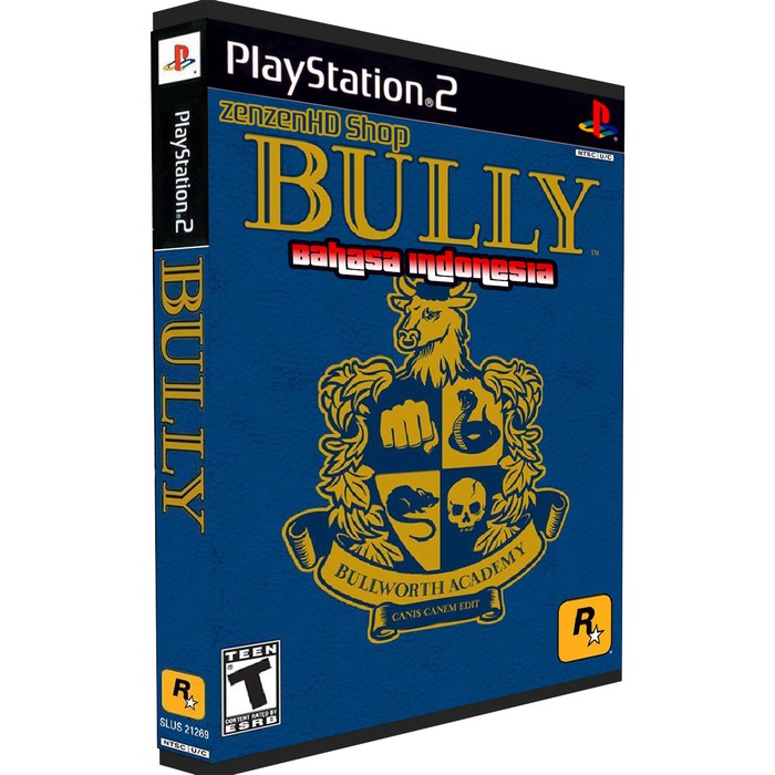 DVD Kaset PS2 Bully Bahasa Indonesia + Cheat