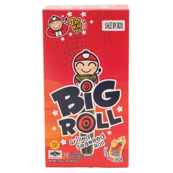 

Tao Kae Noi Nori Big Roll Pedas 12 x 3,6 g