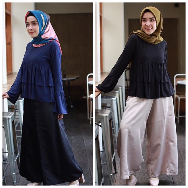 selena blouse & day kulot by Lights.clo