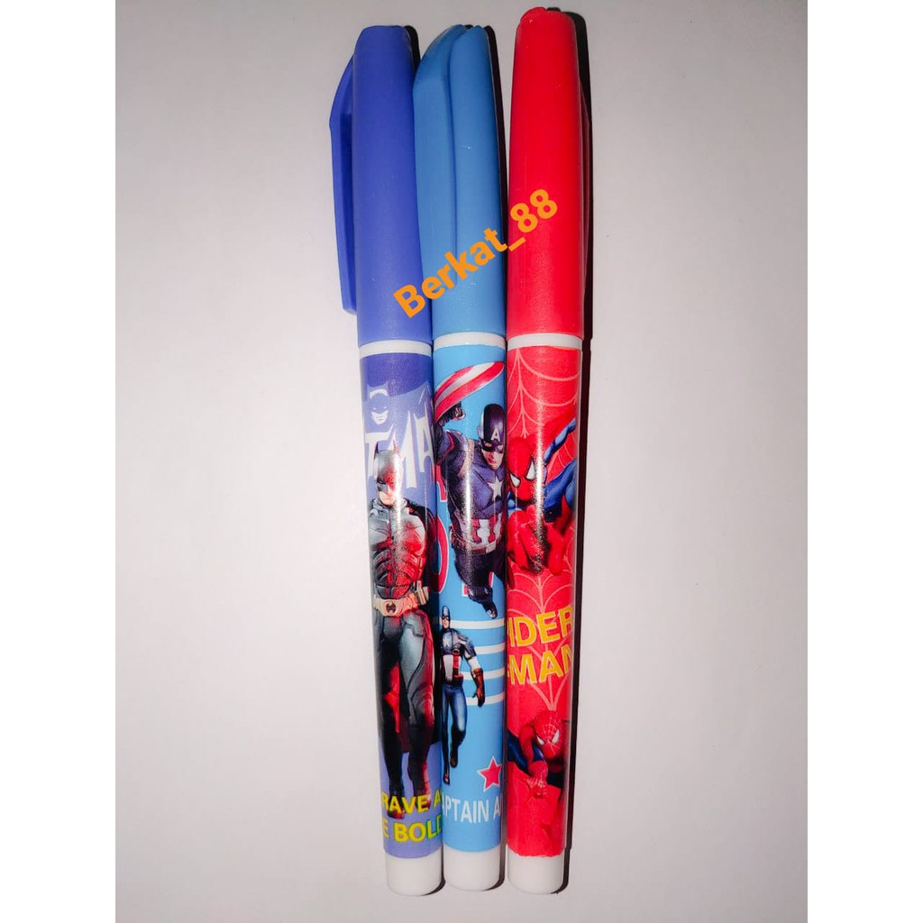 

Pulpen Gel Motif Captain America Merek Yamano