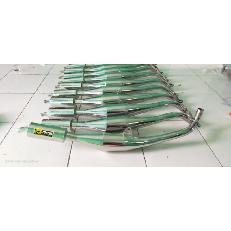 knalpot standar racing F1zr Fizr rcb crom super garing
