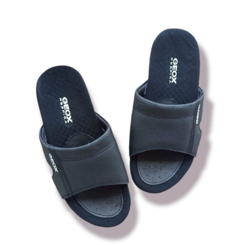 Sendal Geox Asli Kulit Sendal Kulit Pria Sendal Slip On Sendal Slide Pria Sendal Geox Kulit Sendal A