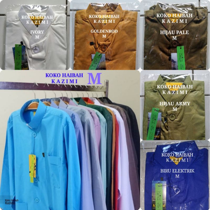 BAJU KOKO HAIBAH KAZIMI SIZE M