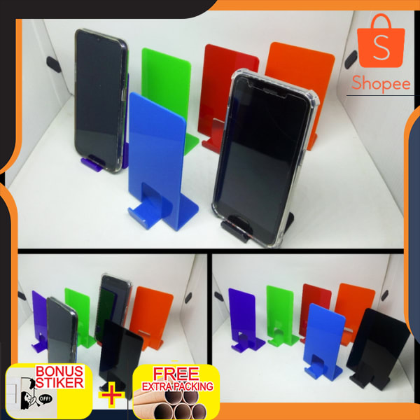 Stand/ Dudukan HP akrilik Elegan
