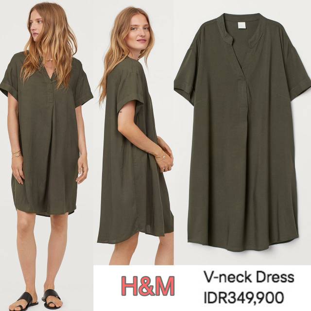 HnM V Neck Dress