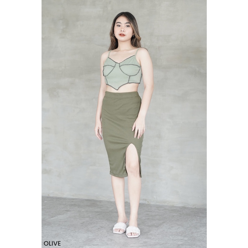 Rok Diana Slit Skirt