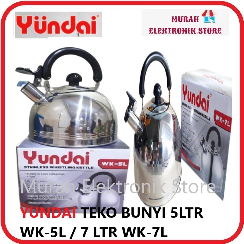 ORIGINAL Yundai Teko Whistling Kettle Ceret WK Memasak Air