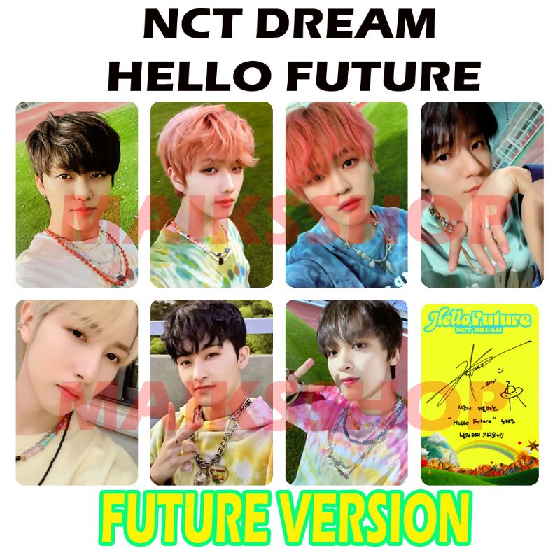 NCT Dream Hello Future Photocard Kpop