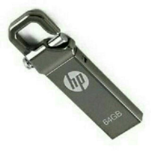 Flash disk HP V250(OEM/ORI99) bahan metal besi 64GB / FLASHDISK HP 64GB
