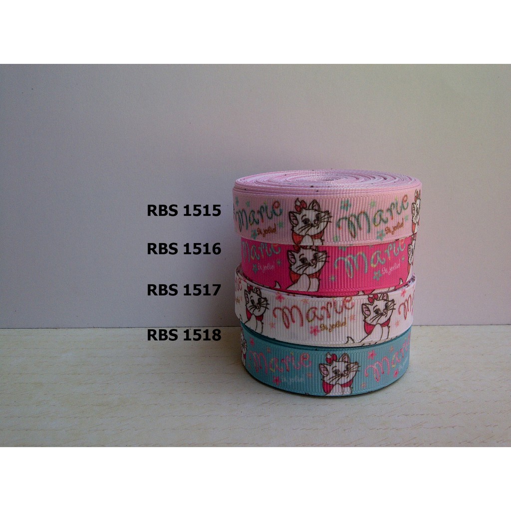 

[10 YARD] PITA GROSGRAIN MOTIF MARIE CAT SALE RBS 1515,1516,1517,1518