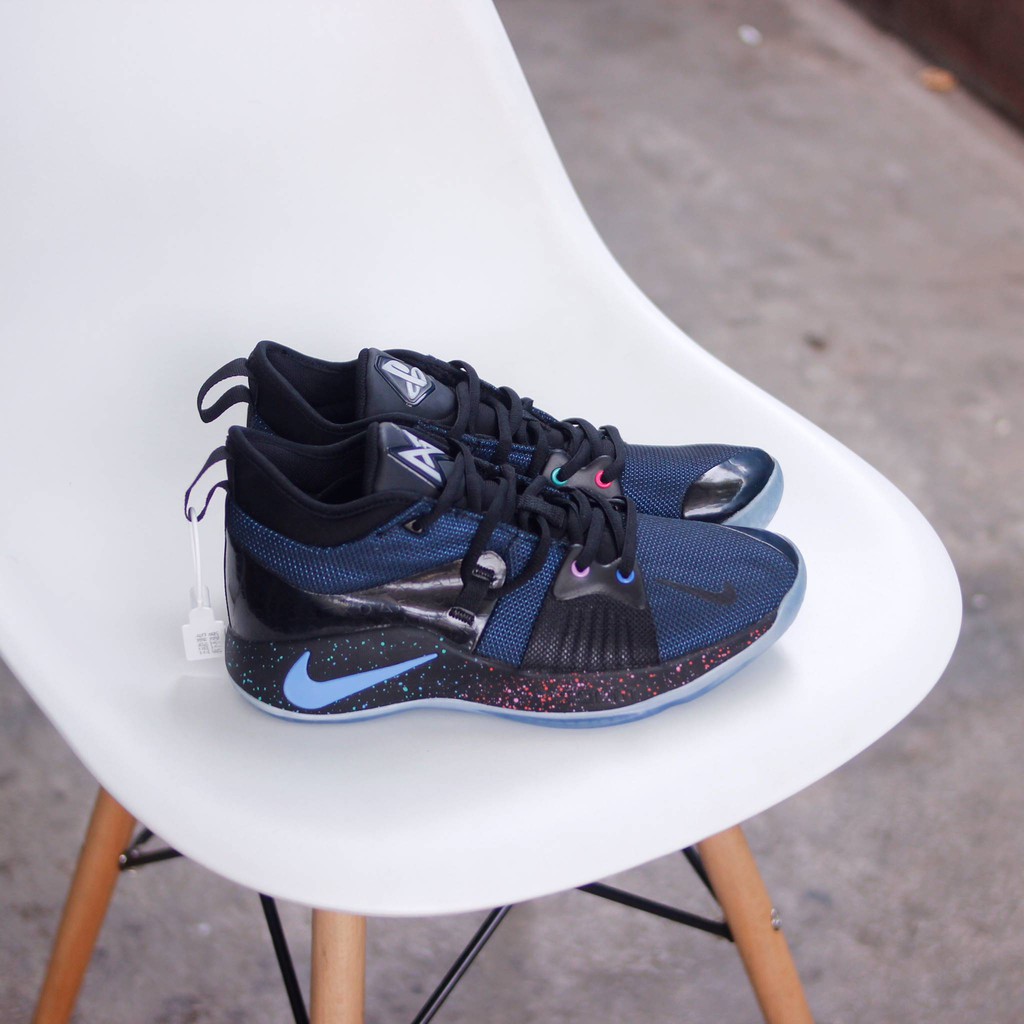 NIKE PG 2 PLAYSTATION PAUL GEORGE BLACK CORE PREMIUM QUALITY