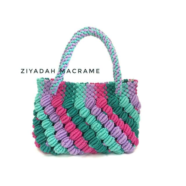 Tas talikur motif kerang