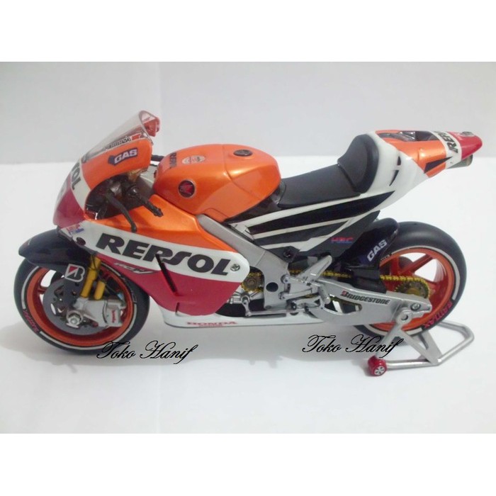 Diecast Miniatur Replika Motogp Repsol Honda Dani Pedrosa