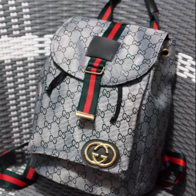 Tas Selempang Tas Ransel Gucci Sylvie Mini Snapshot Camera Slingbag Wanita Code 1307 Waistbag Mcys