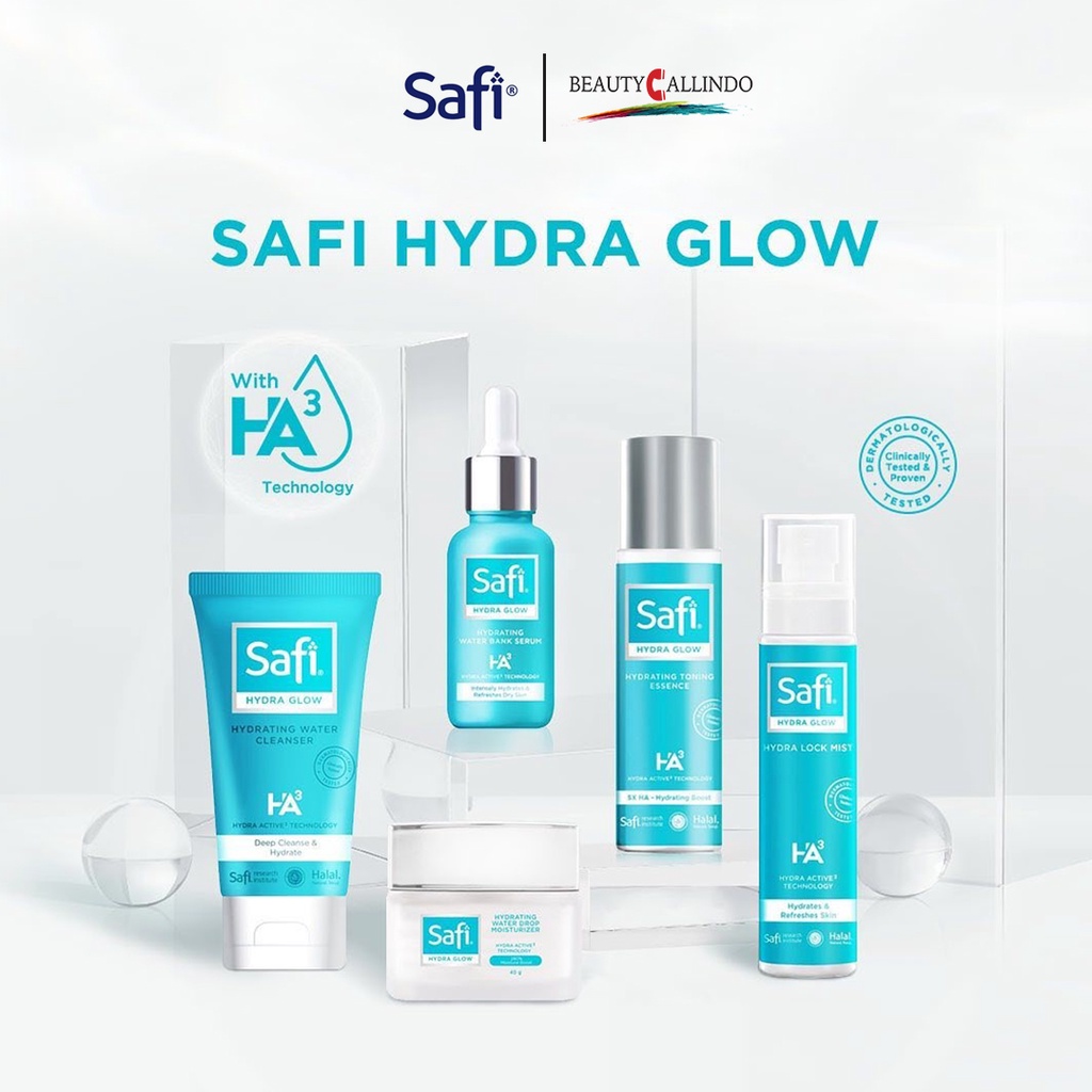 Safi Hydra Glow Cleanser - Toner Essence - Serum - Face Mist