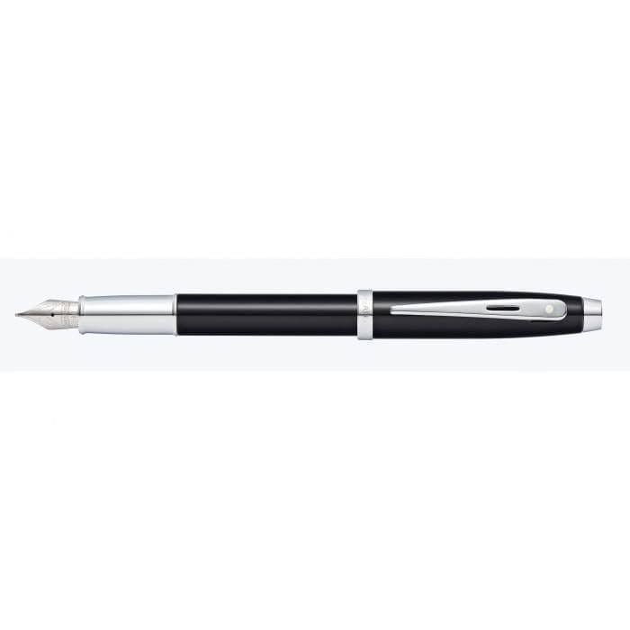 

Pena | Sheaffer 100 Glossy Black Lacquer Fountain Pen Kualitas Terbaik